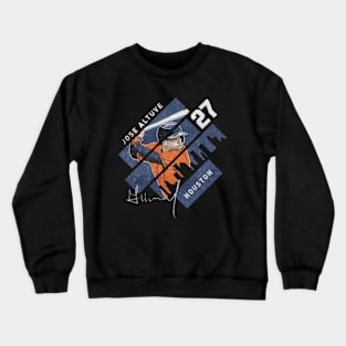 jose altuve stripes Crewneck Sweatshirt